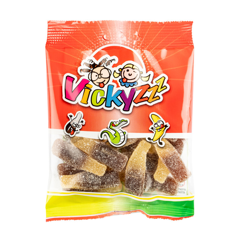 BOUTEILLES DE COLA SUCREES