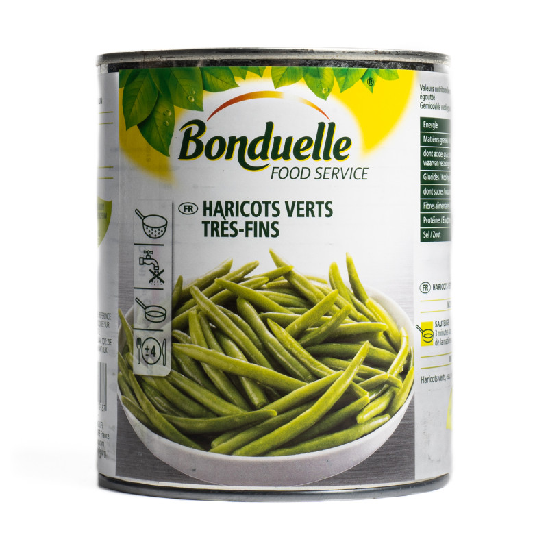 HARICOTS VERTS TRES FINS 12X800G