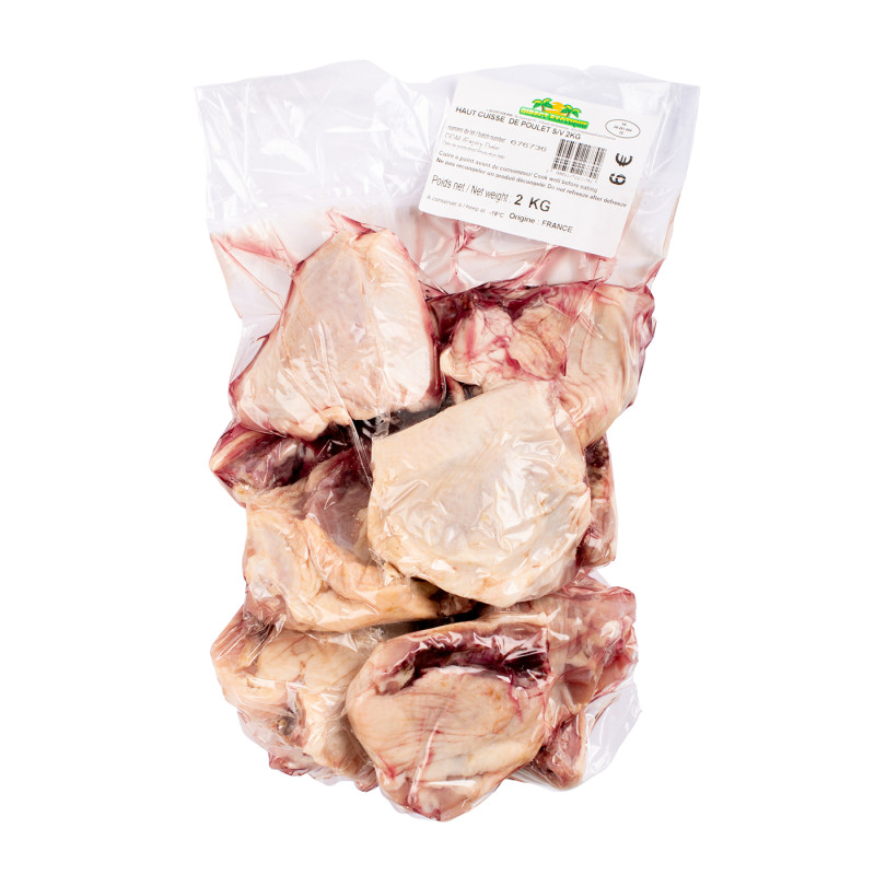 HAUT CUISSE DE POULET S/V 6X2KG