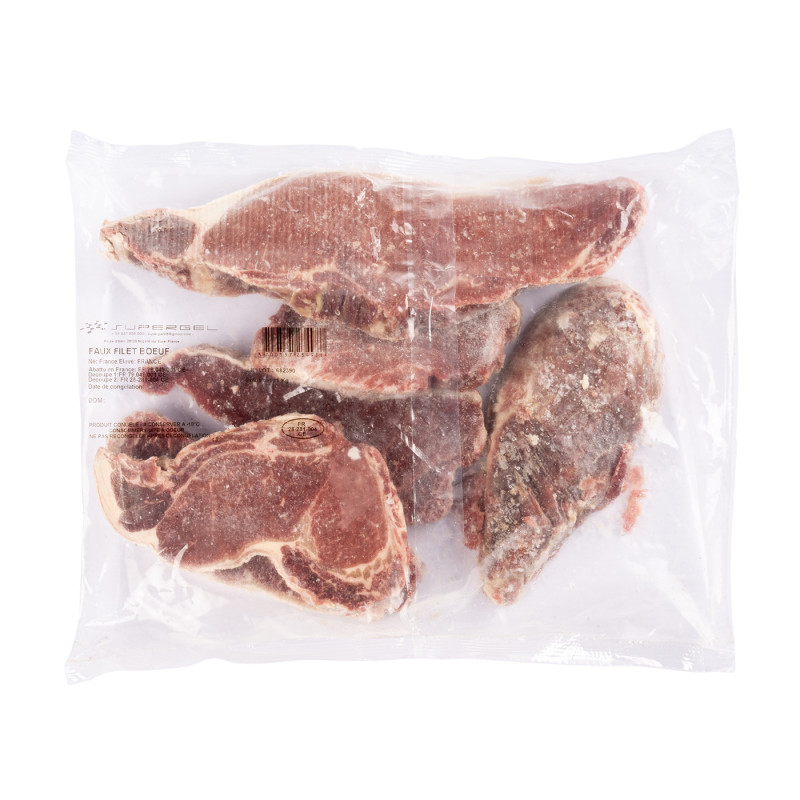 FAUX-FILET DE BOEUF 6X1KG