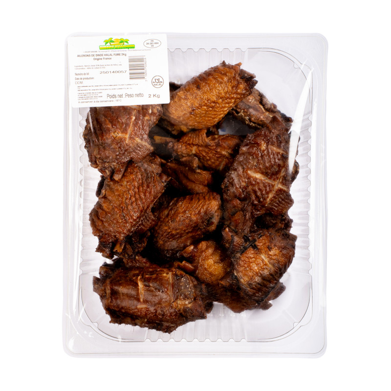 AILERONS DINDE HALAL FUME BQ