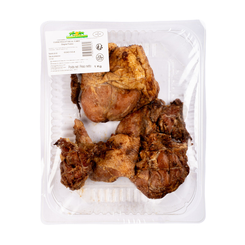 CUISSE POULET HALAL FUMEE BRQ