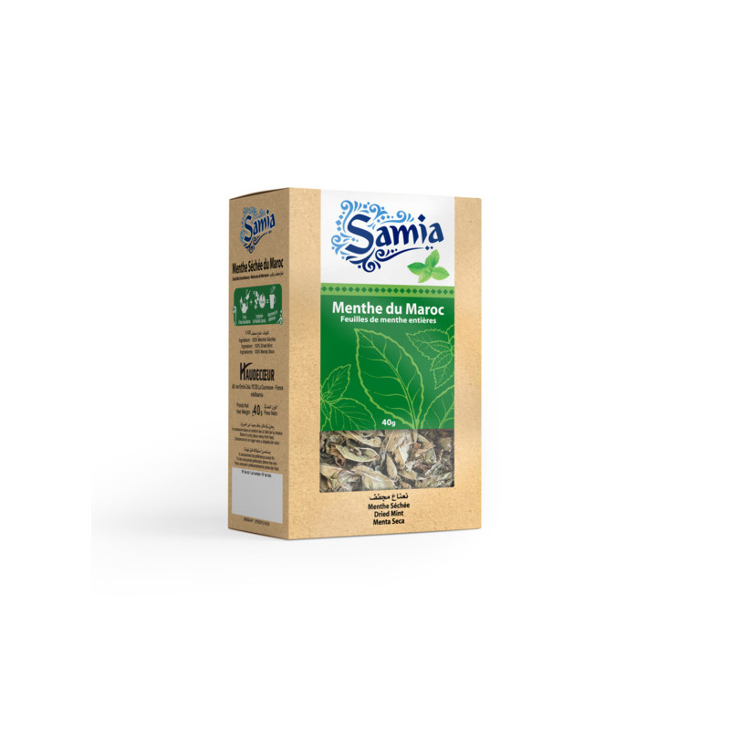 MENTHE SECHE FEUILLE 12X40G
