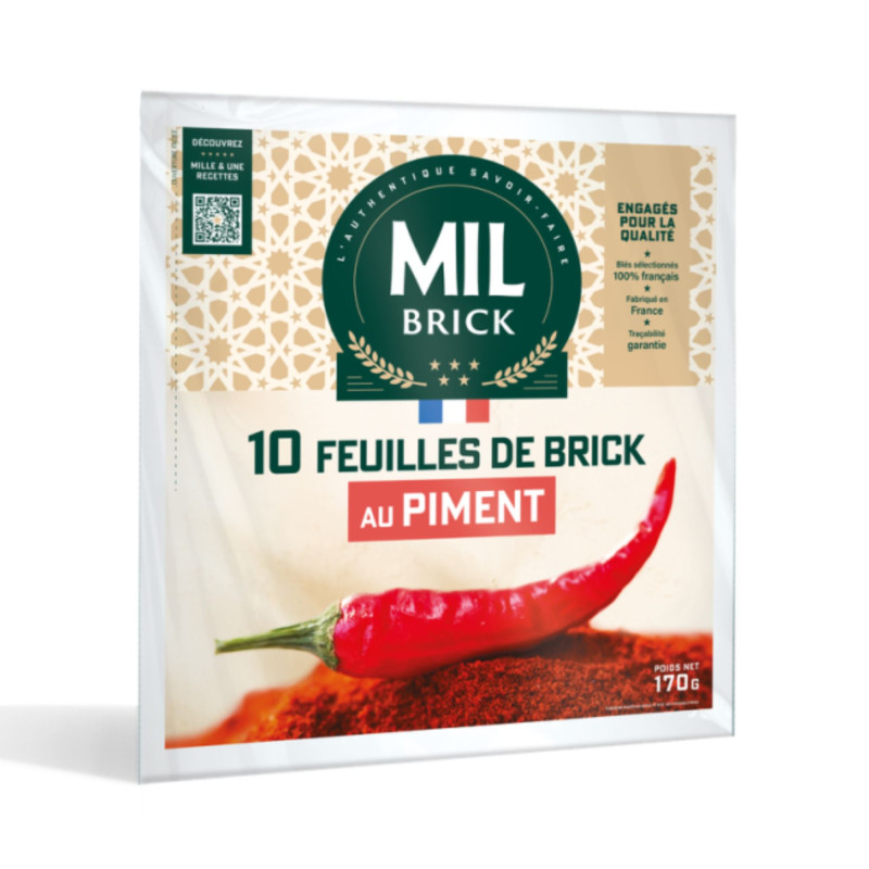 FEUILLES DE BRICK GOUT PIMENT