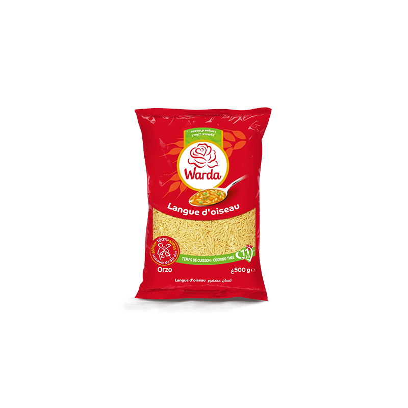 PÂTE LANGUE D'OISEAU WARDA