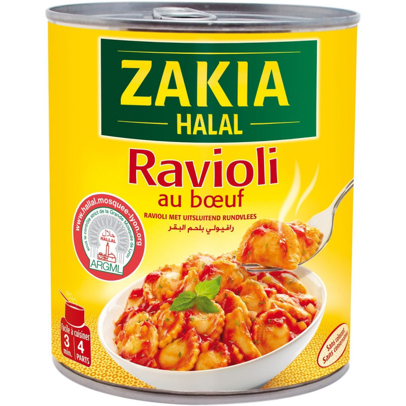 RAVIOLI BOEUF HALAL ZAKIA