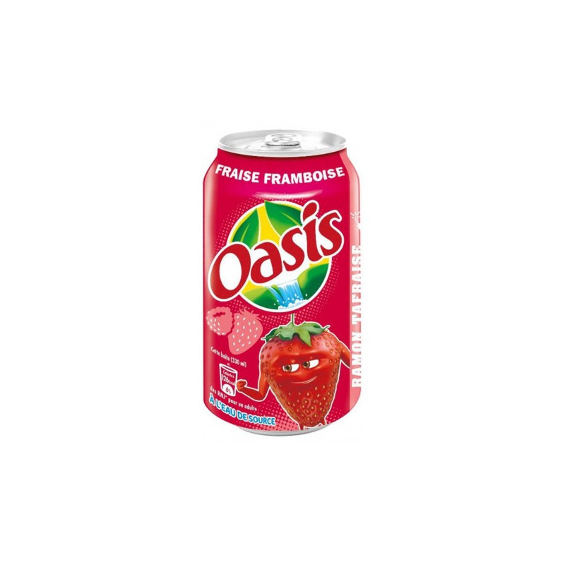OASIS FRAISE FRAMBOISE 24X33CL