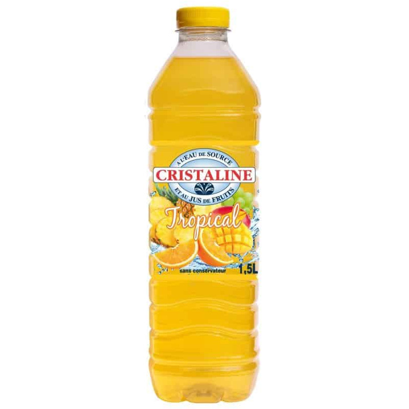 EAU CRISTALINE GOUT TROPICAL
