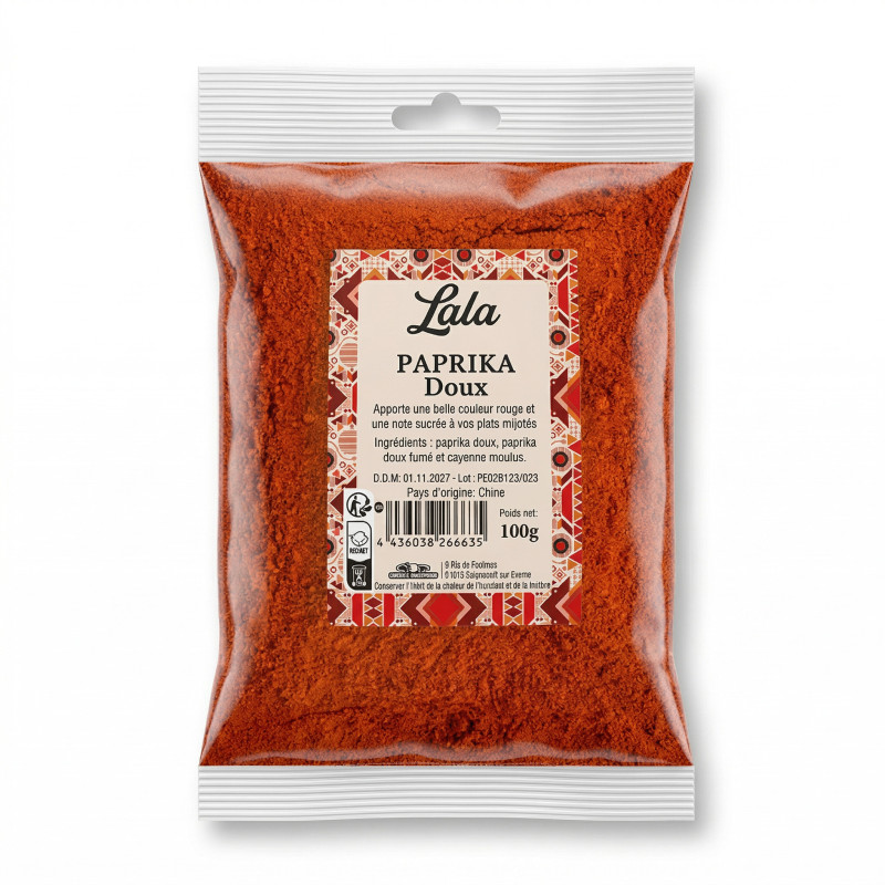 PAPRIKA DOUX MOULU LALA 20X100G