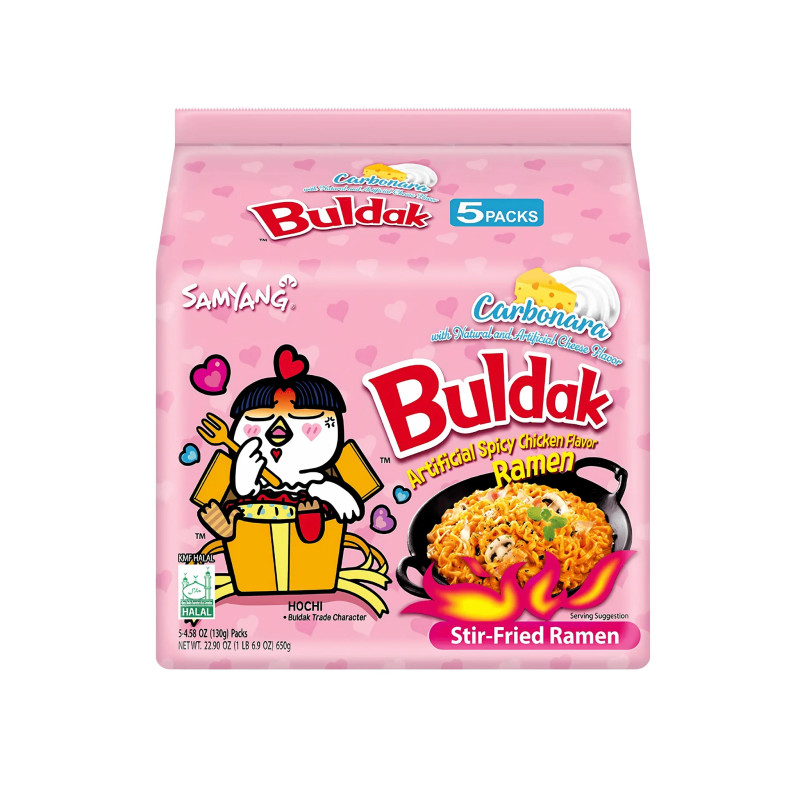 NOUILLE BULDAK CARBONARA