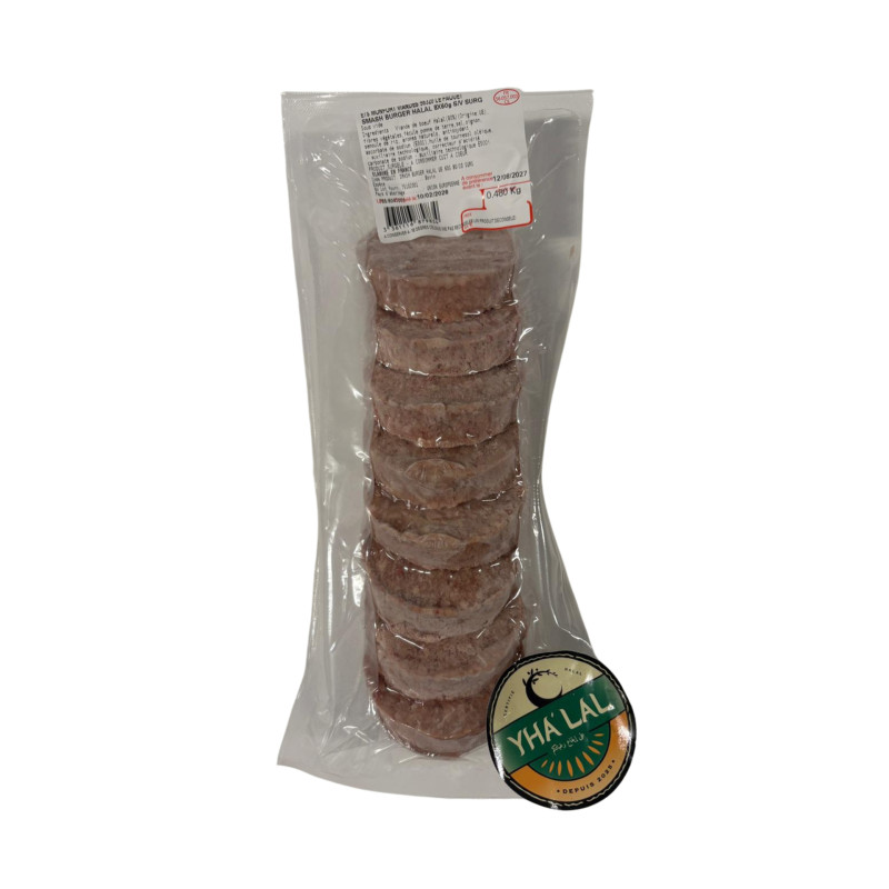 SMASH BURGER 60G HALAL S/V