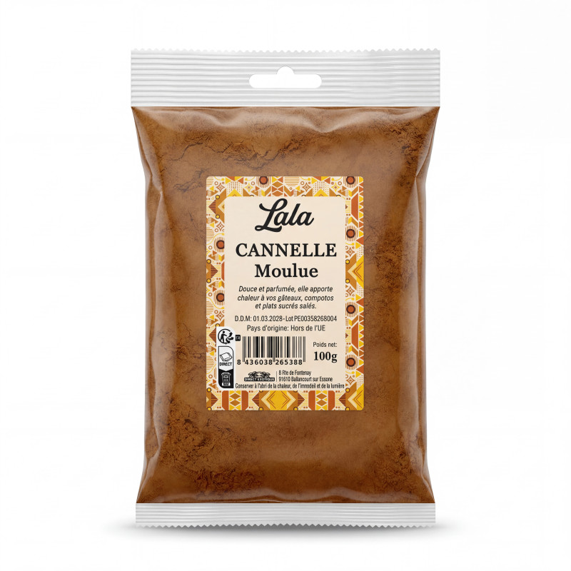 CANNELLE MOULU LALA 15X100G