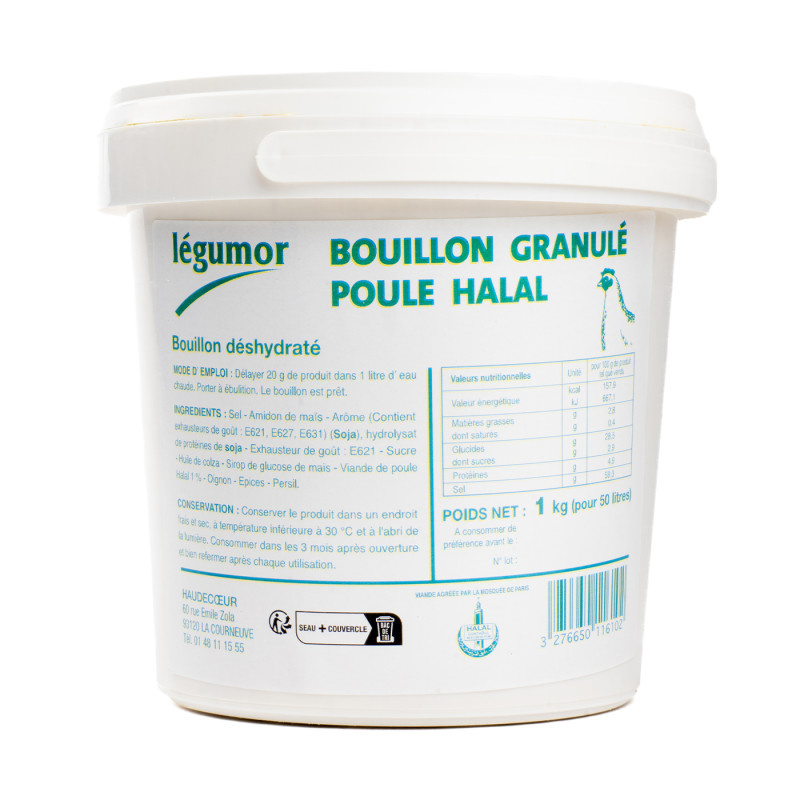 BOUILLON GRANULE POULE HALAL